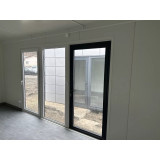 Kancelářský a obytný kontejner D18 šedý