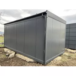 Kancelářský a obytný kontejner D18 šedý
