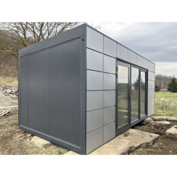 Kancelářský a obytný kontejner D18 šedý