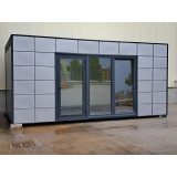 Kancelářský a obytný kontejner D18 šedý