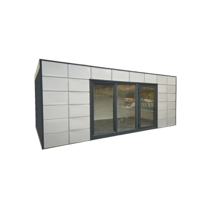 Kancelářský a obytný kontejner D18 šedý