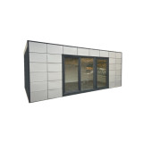 Kancelářský a obytný kontejner D18 šedý