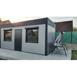 Kancelářsky kontejner A15 šedý