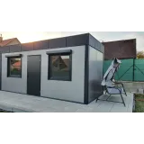 Kancelářsky kontejner A15 šedý