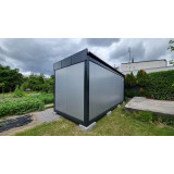 Kancelářsky kontejner A15 šedý