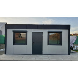 Kancelářsky kontejner A15 šedý